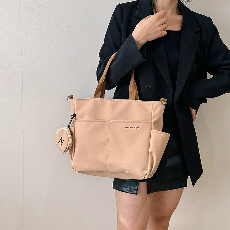 Canvas Handtasche Damen - 3-in-1 Bag