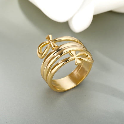 Paarringe Doppelschicht - Statement Ringe