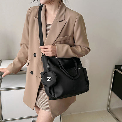Canvas Handtasche Damen - 3-in-1 Bag
