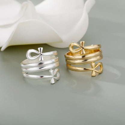 Paarringe Doppelschicht - Statement Ringe