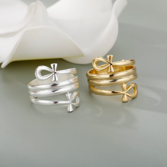 Paarringe Doppelschicht - Statement Ringe